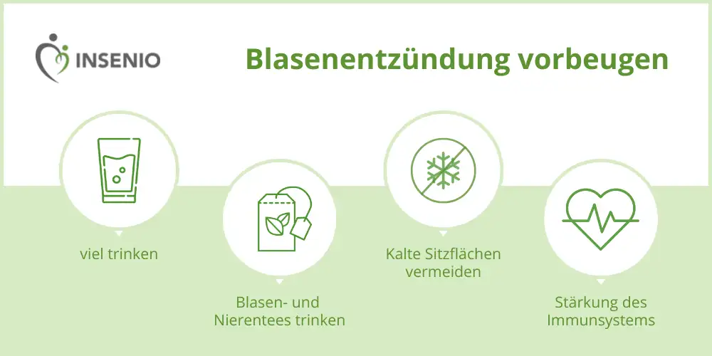 Blasenentzündung Vorbeugen Infografik