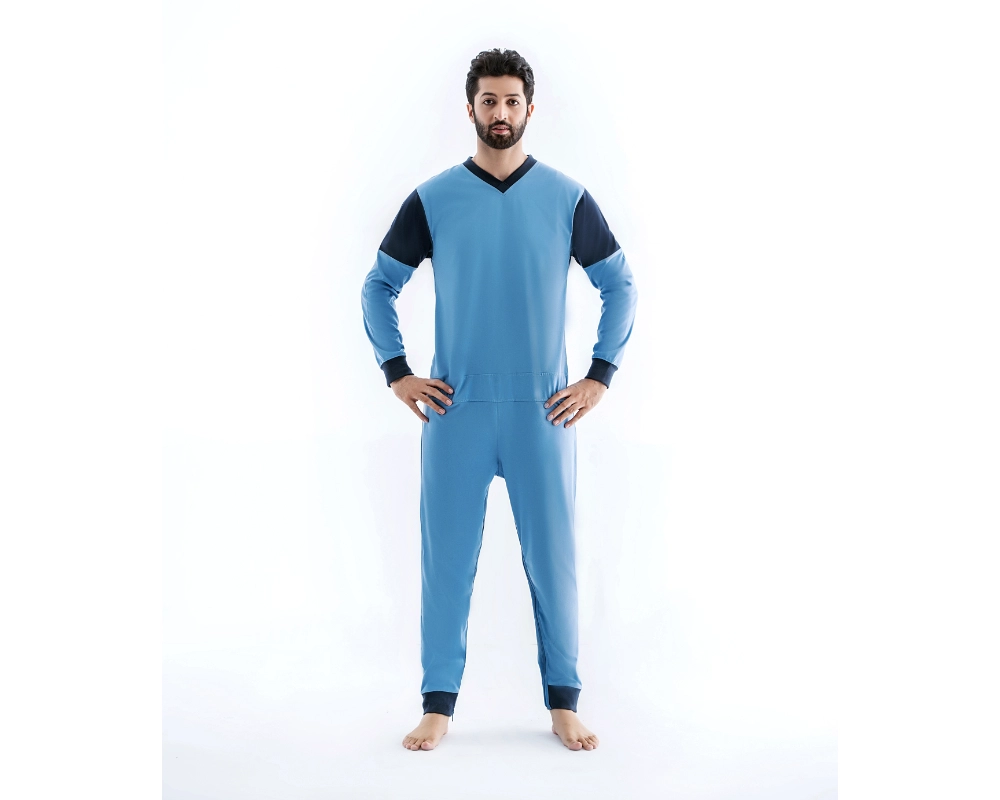 Comfort & Care Pflegeoverall Hellblau